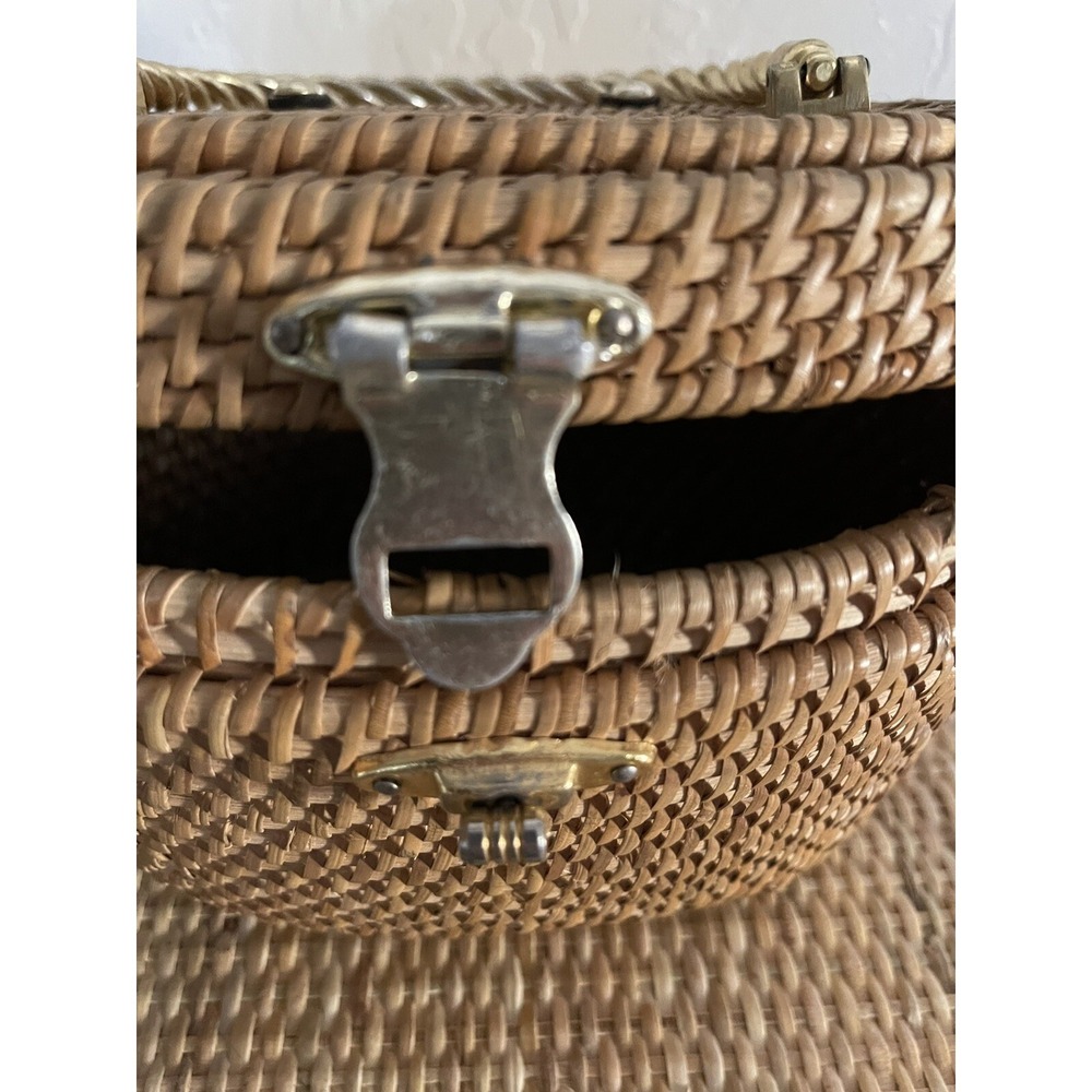 Vintage Wicker Basket\Purse ~Nice Condition~ - Picture 6 of 6